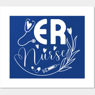 ER Nurse Posters and Art